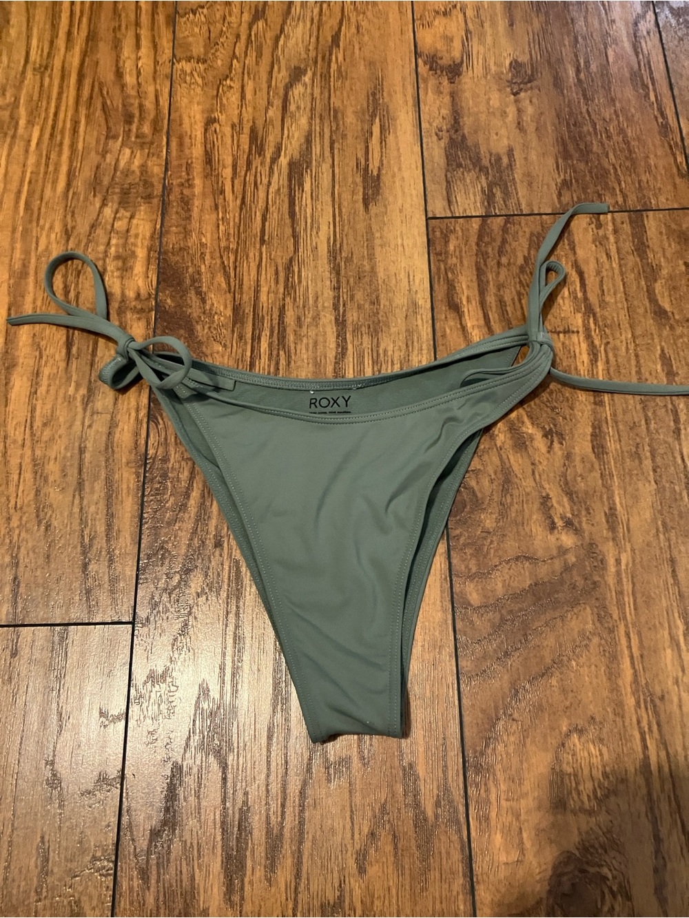 Roxy Olive Tie-Side Bikini Bottom